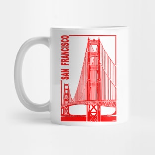 San Francisco-Golden Gate  Bridge Mug